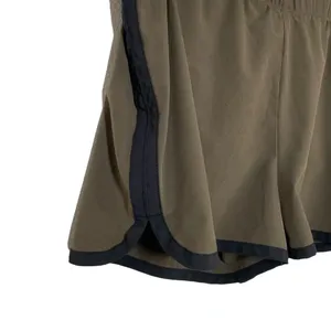 Lucy Active Womens Olive Green Lined Running Workout Shorts Athleisure Size M thumbnail 3