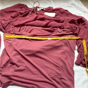 Elegant Women's Blouse in Rose by [Brand] Pink Size XL thumbnail 11