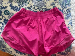 Pink Lululemon Hotty Hot Shorts thumbnail 1