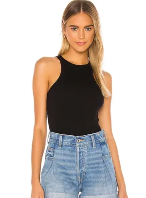 Rianne Bodysuit in Black thumbnail 1