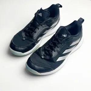 ADIDAS Ava Flash Classic Low Black Lace Up Tennis Shoes Sneakers 9 Practice Gym thumbnail 13