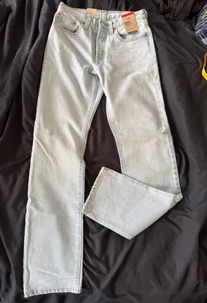 Levi’s Jeans 501 High-Rise Straight Button Fly thumbnail 1
