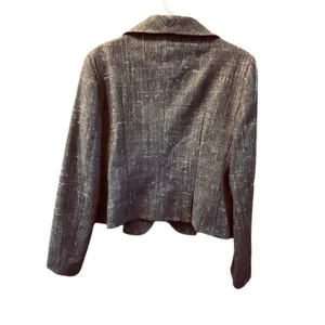 Benetton Italy Brown Tweed jacket size 12 (48) thumbnail 2