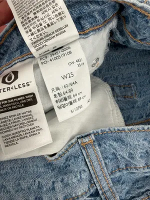 Levi's high loose mom casual cotton denim shorts thumbnail 7