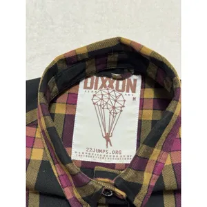 Dixxon Flannel Women's 22 Jumps Shirt Plaid Button Down Size Medium thumbnail 5