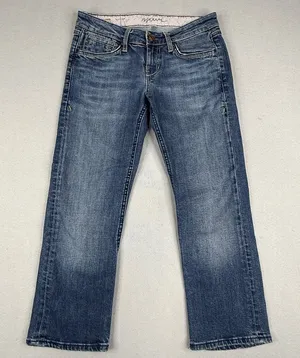 Mavi Alma Bootcut Jeans Women’s 24 Low Rise Stretch Medium Wash Y2K Denim thumbnail 1