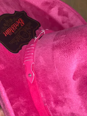 Hot Pink Girly Western Cowboy Hat thumbnail 7