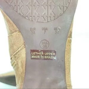 BRUNO MENEGATTI‎ Soft Leather Brown Boots 7 Tan thumbnail 10