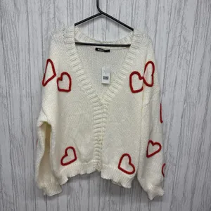 Womens Size L MIA & Tess Heart Cardigan NWT thumbnail 2