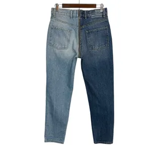 REVICE Denim Yin Yang Two Tone High Rise Straight Leg Jeans Tokyo Wash Size‎ 28 thumbnail 6