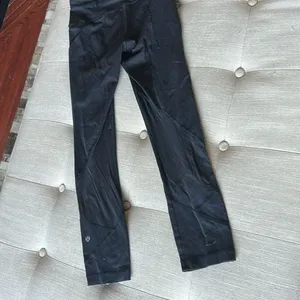Lululemon Black Full Length Mesh Leggings Size 2 thumbnail 7