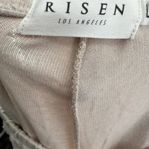 Risen Los Angeles beige joggers L pull on casual lounge neutral athleisure thumbnail 8