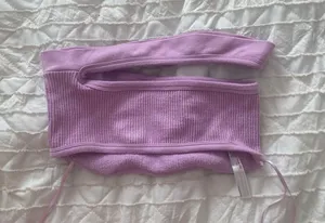 Urban Outfitters Purple Cutout Tube Top thumbnail 1