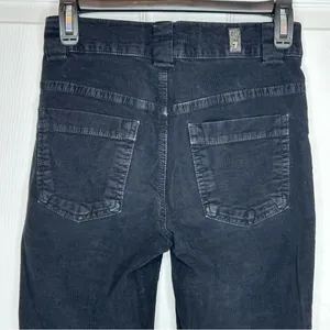 7 For All Mankind Black and Burgundy Corduroy Pants‎ Size 24 thumbnail 15