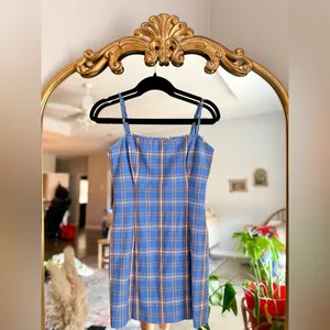 Aritzia Sunday best blue plans shimmer dress size 4 thumbnail 2