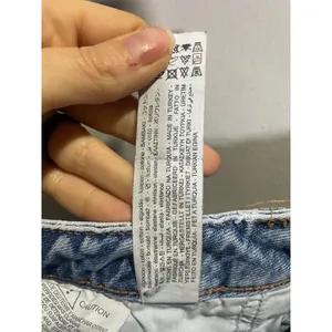 Zara Denim Jeans Womens Size 6 Blue High‎ Waisted Straight Leg Casual Boho thumbnail 5