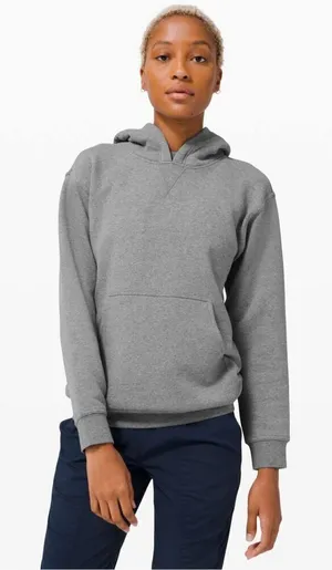Lululemon Athletica All Yours Hoodie Women’s Heather Fleece Long Sleeve Jacket G thumbnail 1