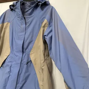 Mountain Hardwear Conduit Ski Snowboard Jacket Blue Tan Hood Women's Size‎ 8 thumbnail 4