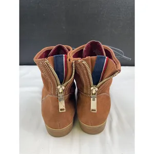 Tommy Hilfiger Women's Brown Suede Ankle Boots Shoes Size 7.5 SKU 4043 thumbnail 5