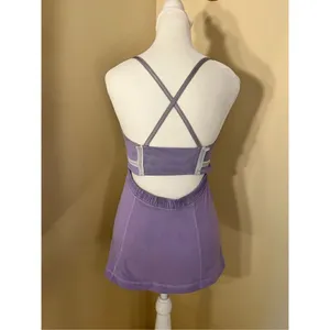 Lululemon Lavender Purple Mynah Athletic Tank Top Size 6 thumbnail 2