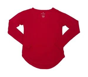 American Eagle Soft & Sexy Long Sleeve Basic Coral Shirt Size XS thumbnail 1