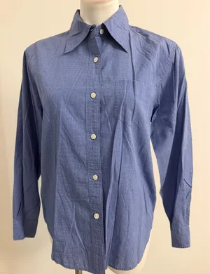 Banana Republic Micro Check Dress Shirt thumbnail 1