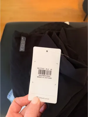 Banana republic black blouse thumbnail 3