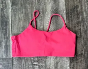 Harmony and balance hot pink yoga set thumbnail 1