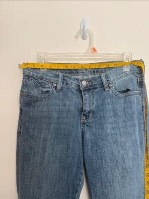 Old Navy Blue Boyfriend Jeans - Mid Wash thumbnail 5