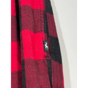 Hollister · Large · Sleep Jogger Pants · Flannel Buffalo Plaid · Red/Black thumbnail 2