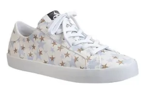 OTBT Shoes Court In Star Blue Gold‎ Leather Lace Up Sneakers Comfort Size 6.5M thumbnail 1