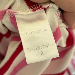 Tuckernuck Pomander Place 100% Cotton Pink Red Stripe Gio Maxi Dress Size Small thumbnail 5