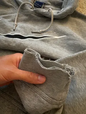 Vintage Nike Gray Hoodie thumbnail 8