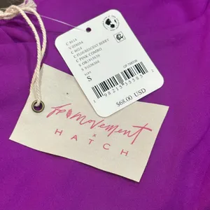 FP Movement x Hatch‎ Never Better Square Neck Maternity Bra SM Florescent Berry thumbnail 7