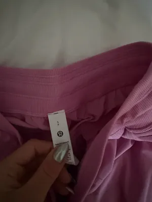 Lululemon dance studio relaxed fit pants in pink frosting size small thumbnail 4