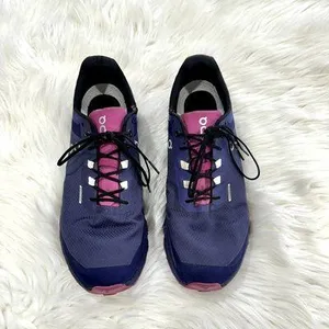 On Cloudvista Flint/Acai Waterproof Running Shoes Sz 10.5 thumbnail 2