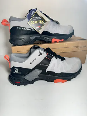 X Ultra 4 GTX Hiking Shoe Alloy/Quiet Shade/Burnt Sienna outdoor summer thumbnail 3