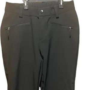 Free Country‎ NWOT Women's Softshell Black Snow Pants Size Large thumbnail 3