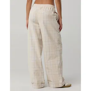 AE OFFLINE By Aerie Corduroy Trouser American Eagle NWT Cake Batter thumbnail 3