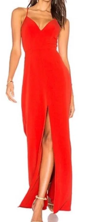 Lovers + Friends Red Spaghetti Strap Dress thumbnail 1