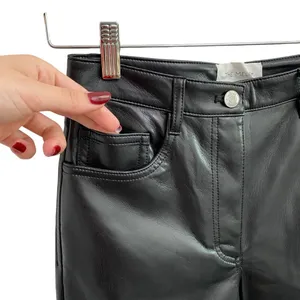 Aritzia The Melina Pant Vegan Leather In Black Size US 4 thumbnail 7