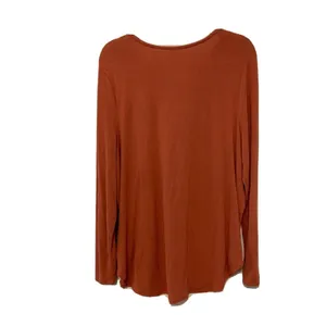 Old Navy Womens Plus Size XXL Orange Stretch Pullover Sweater thumbnail 3