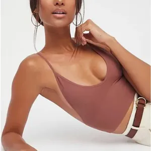 Intimately Free People Longline Neo Bralette‎ Pink Small New thumbnail 6