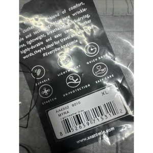 NWT Anatomie Myra Gray Pull On Skort Size XL Athletic Skirt thumbnail 9