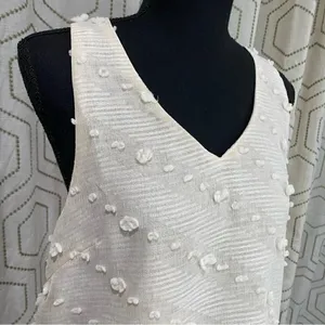 Entro Cream Racerback Tank Small thumbnail 2