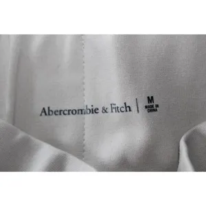 Abercrombie & Fitch Ponte Front Split-Hem Flare Pants Cream Beige Ivory Size M thumbnail 5