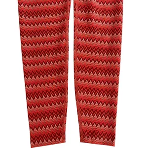 Like New Beyond Yoga High Waisted Midi Leggings Paprika Chevron Size Small thumbnail 6
