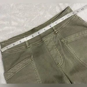 SPANX Stretch Twill Straight Leg Pants Olive Oil Green Size XS thumbnail 12