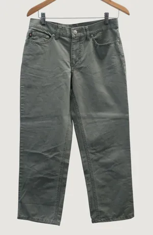 Polo Jeans Co Ralph Lauren Pants Women's Size 2 Olive‎ Green thumbnail 1