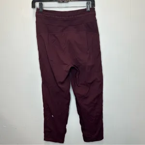 Lululemon Athletica Size 4 Dance Studio Jogger Burgundy thumbnail 8